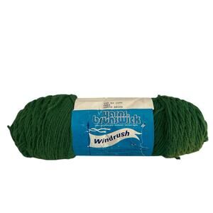 Yarns Brunswick Windrush Earth Green 4 oz Pull Skein 100% Wintuk Orlon Acrylic